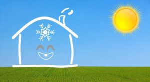 klimatske naprave hiša