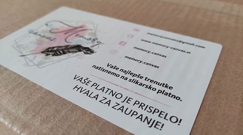 tisk nalepk